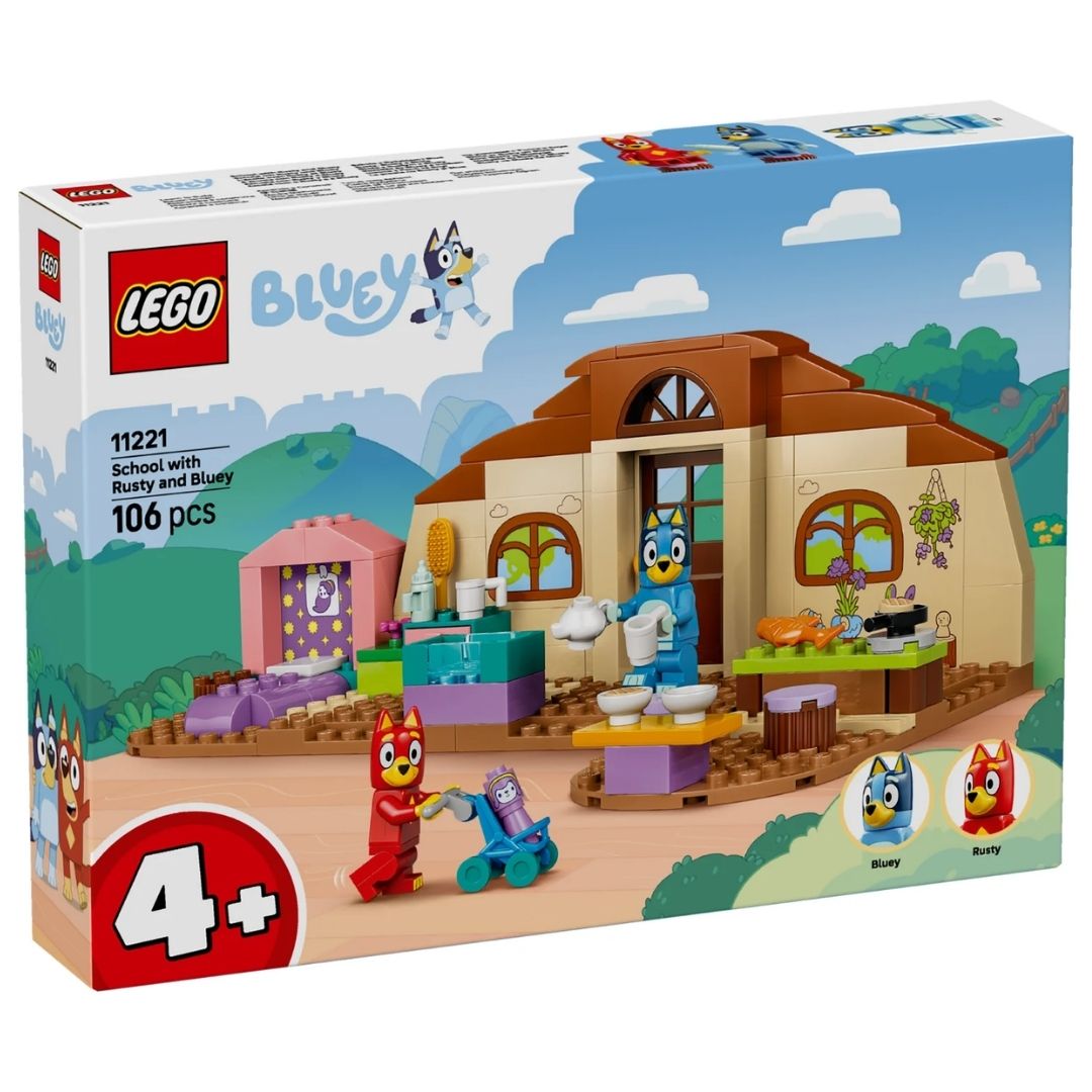 Lego 11221 Bluey School with Rusty and Bluey