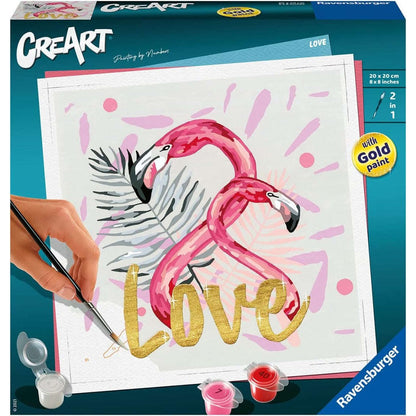 Toys N Tuck:CreArt - Paint By Numbers - Love,Ravensburger CreArt
