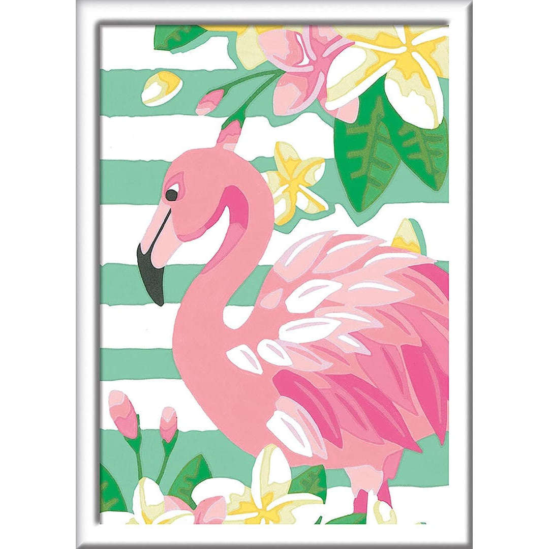 Toys N Tuck:CreArt - Paint By Numbers - Think Pink Flamingo,Ravensburger CreArt