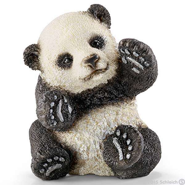 Toys N Tuck:Schleich 14734 Wild Life Panda Cub, Playing,Schleich