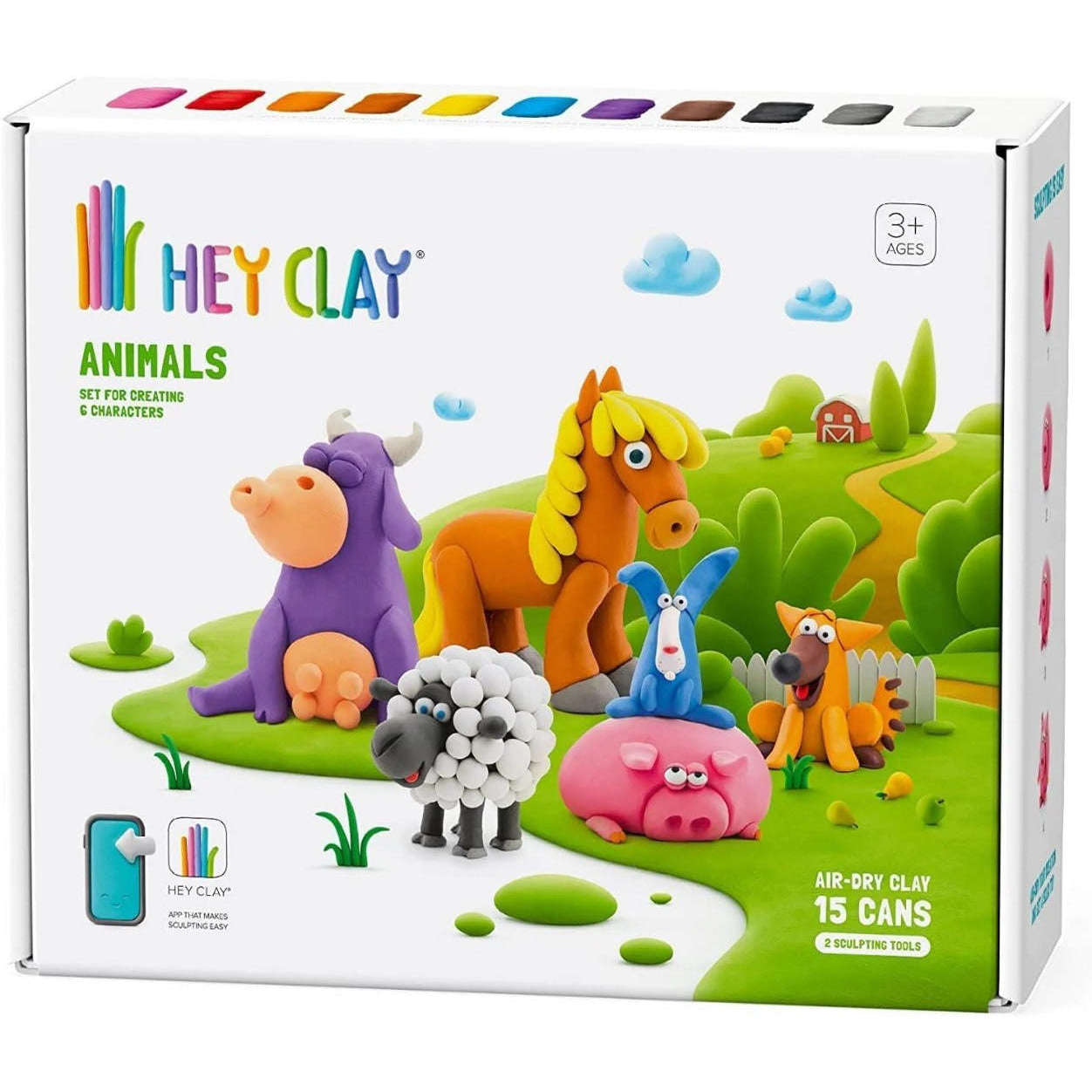 Toys N Tuck:Hey Clay Animals Set,Hey Clay