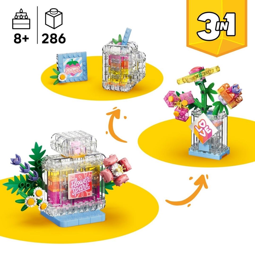 Lego 31383 Creator Floral Perfume Bottle