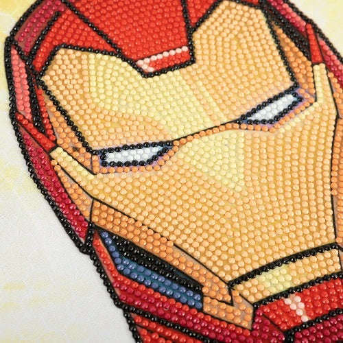 Toys N Tuck:Crystal Art - Folding Storage Box Ironman,Marvel