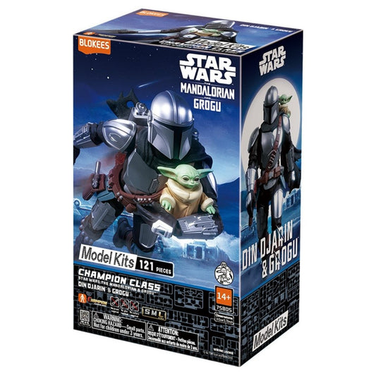 Blokees Star Wars Champion Class Din Djarin & Grogu Model Kit