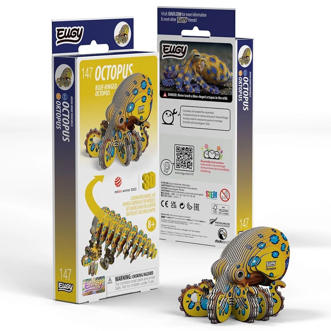 Eugy 3D Model 147 Octopus