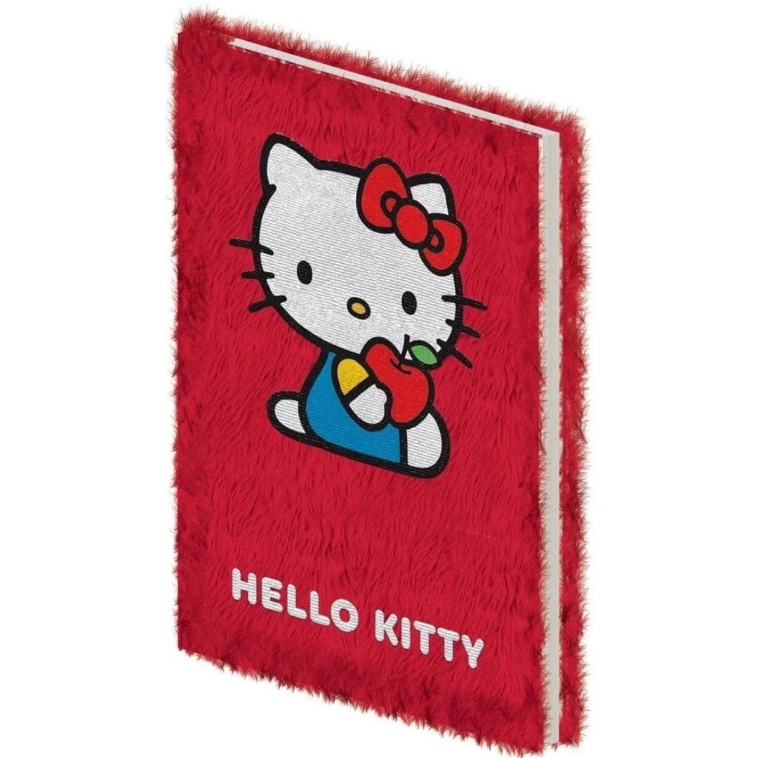 Hello Kitty Plush Notebook