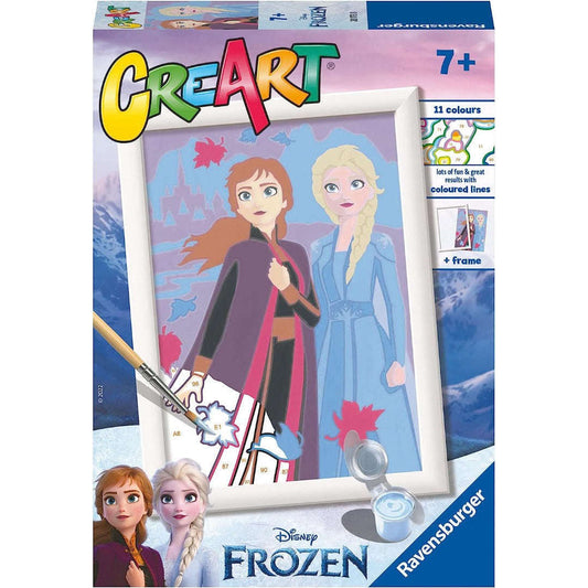 Toys N Tuck:CreArt - Paint By Numbers - Disney Frozen Sisters Forever,Disney Princess