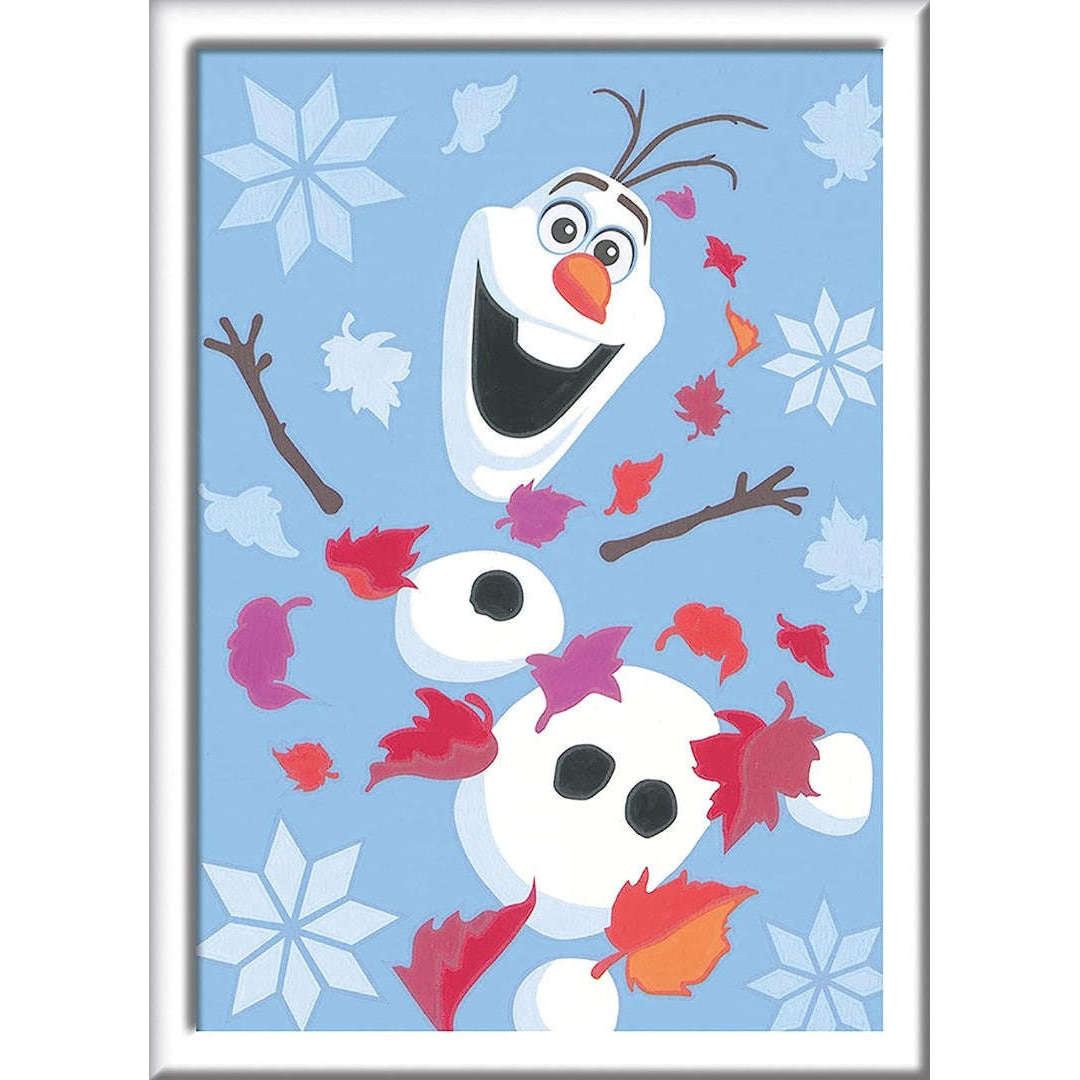 Toys N Tuck:CreArt - Paint By Numbers - Disney Frozen Cheerful Olaf,Disney Princess