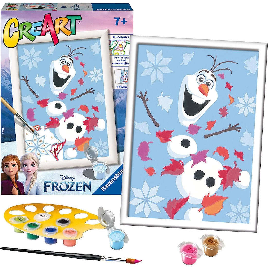 CreArt - Paint By Numbers - Disney Frozen Cheerful Olaf – Toys N Tuck