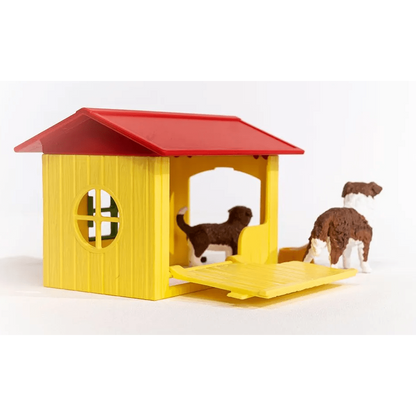 Toys N Tuck:Schleich 42573 Farm World Friendly Dog House,Schleich