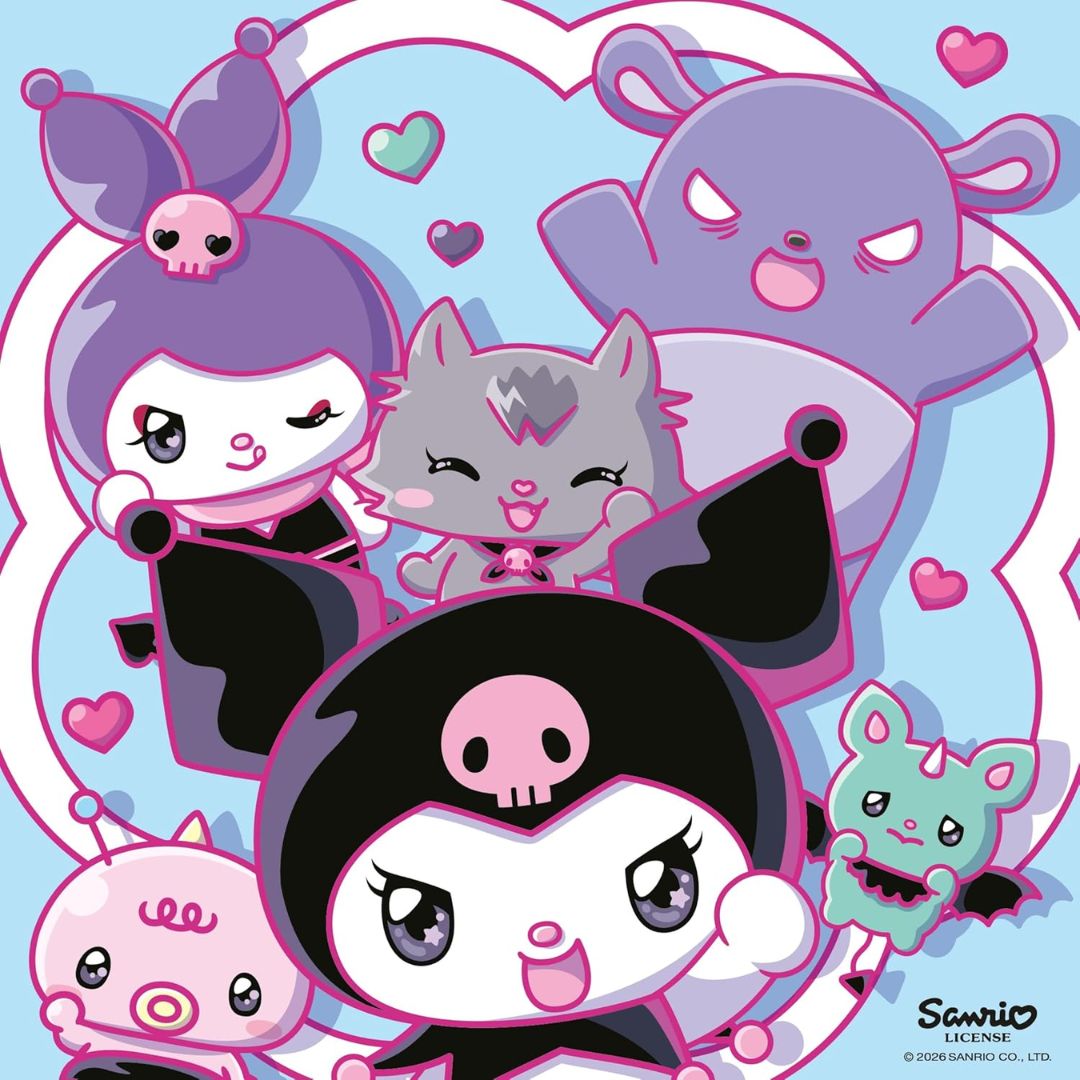 Ravensburger 3 x 49pc Puzzles Kuromi on Tour