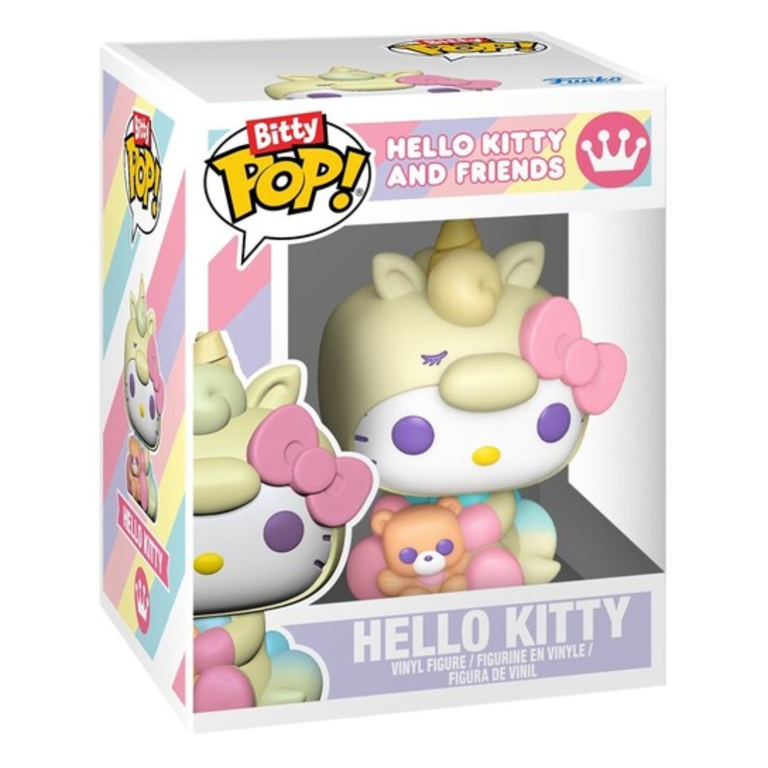 Bitty Pop! Hello Kitty and Friends Hello Kitty With Keychain case