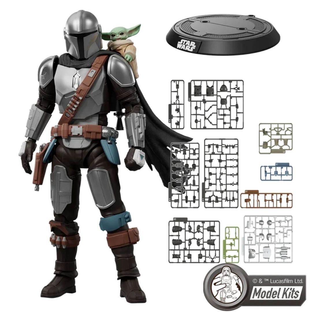 Blokees Star Wars Champion Class Din Djarin & Grogu Model Kit
