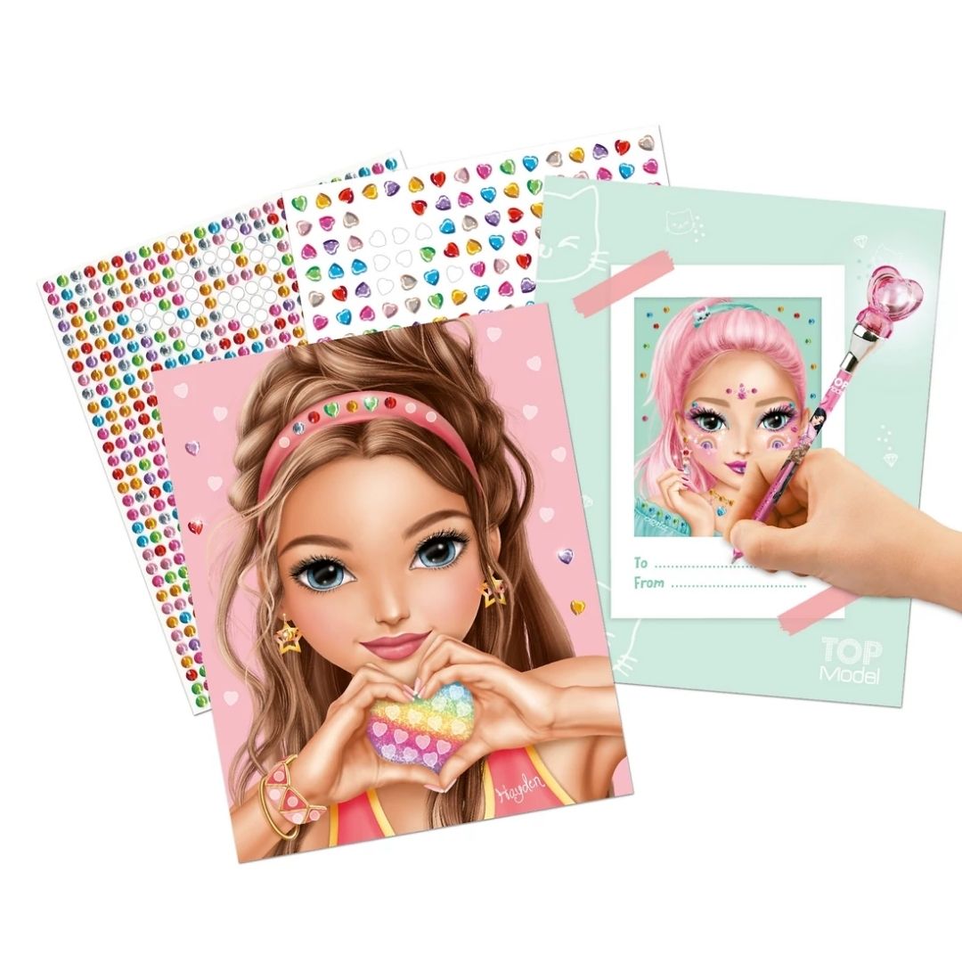 Depesche Top Model Create your Diamond Picture Stickerbook