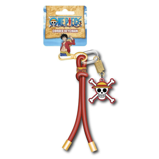One Piece Corded Keychain
