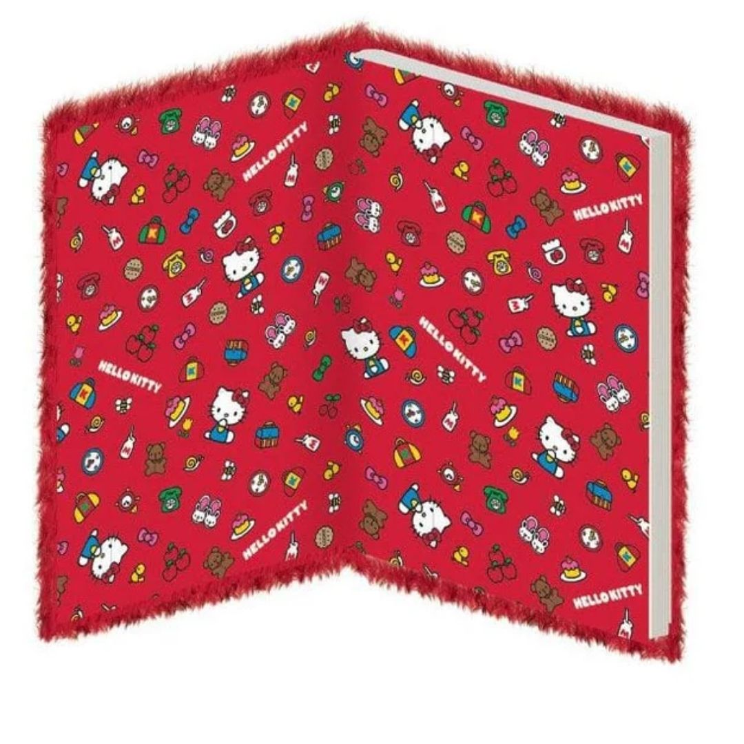 Hello Kitty Plush Notebook