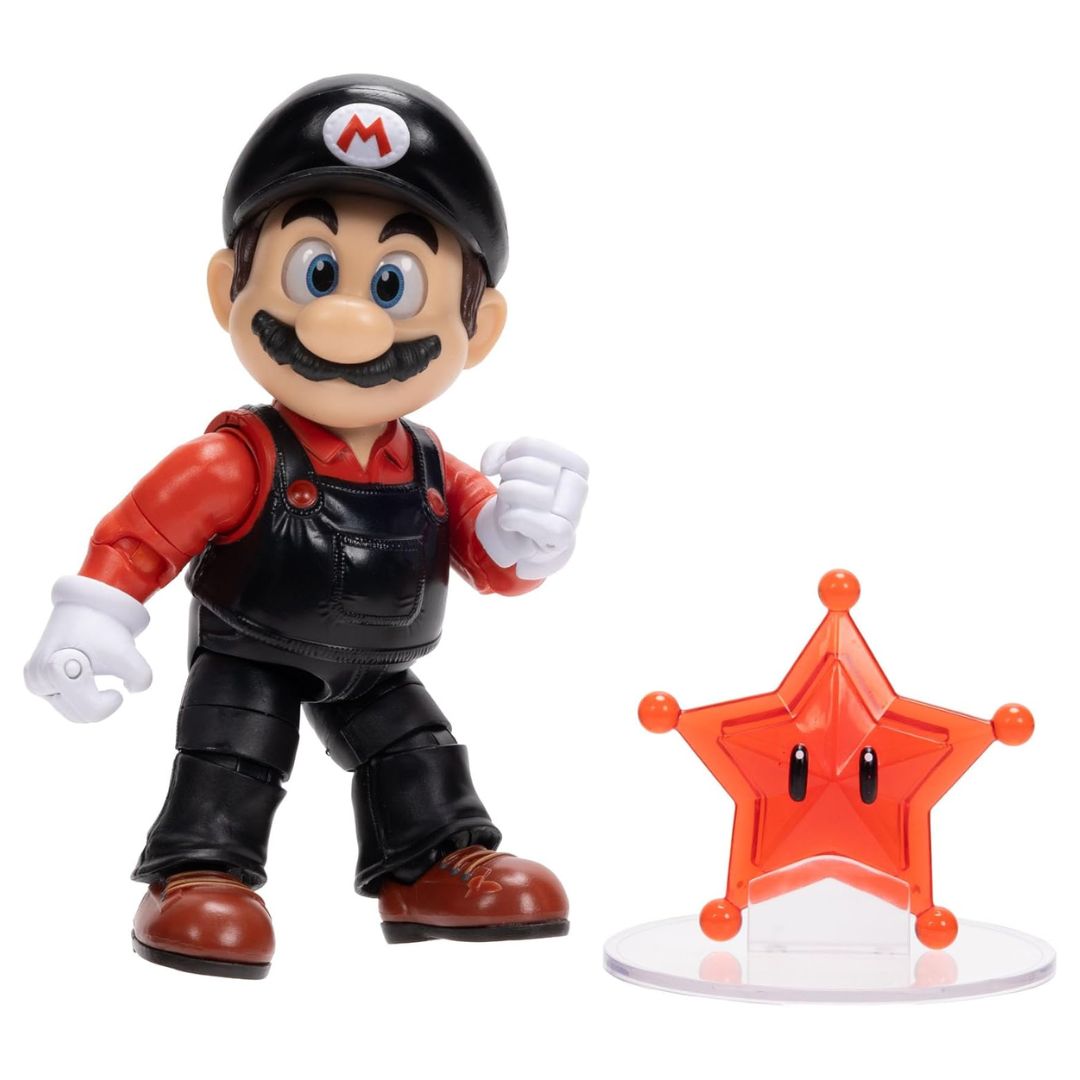 Nintendo Super Mario Galaxy Movie Flying Mario with Star Action Figure