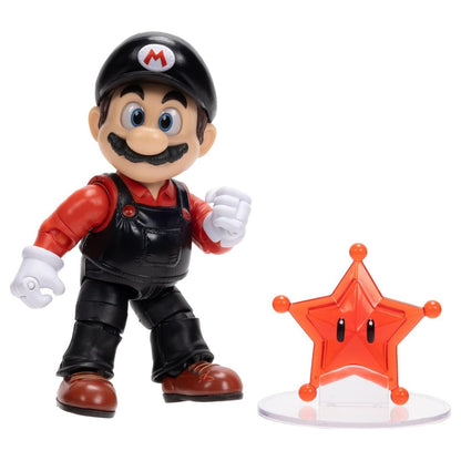 Nintendo Super Mario Galaxy Movie Flying Mario with Star Action Figure