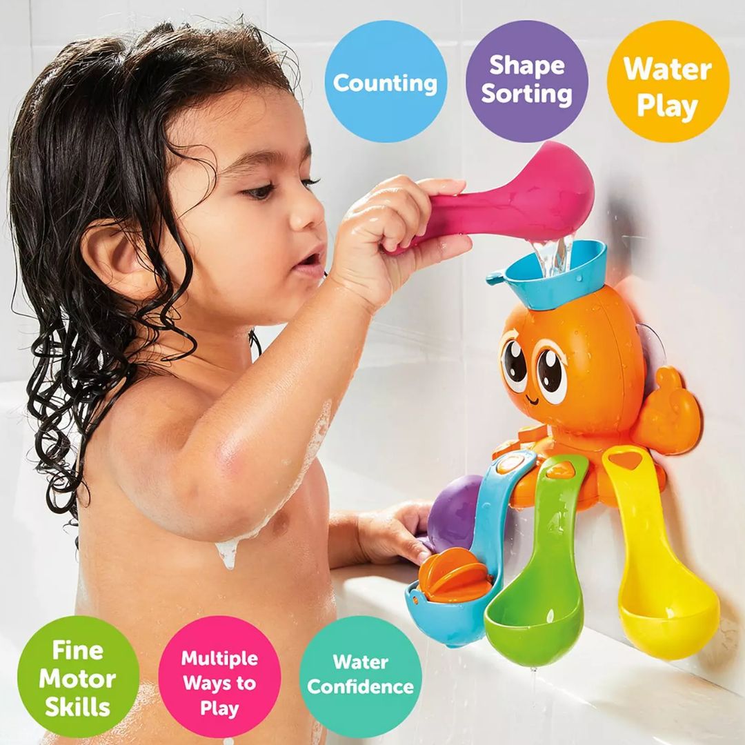 Tomy Toomies 7 in 1 Bath Activity Octopus
