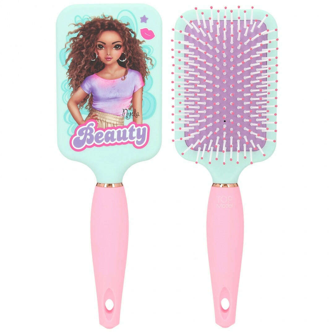 Toys N Tuck:Depesche Top Model Paddle Hairbrush,Top Model