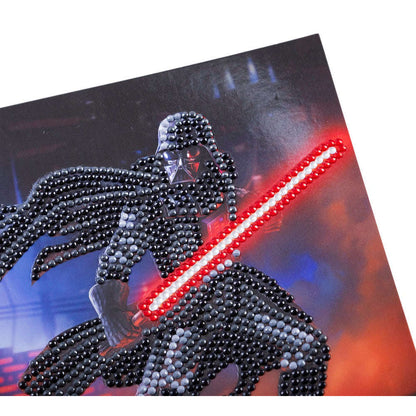 Toys N Tuck:Crystal Art Card Kit - Star Wars Darth Vader,Star Wars