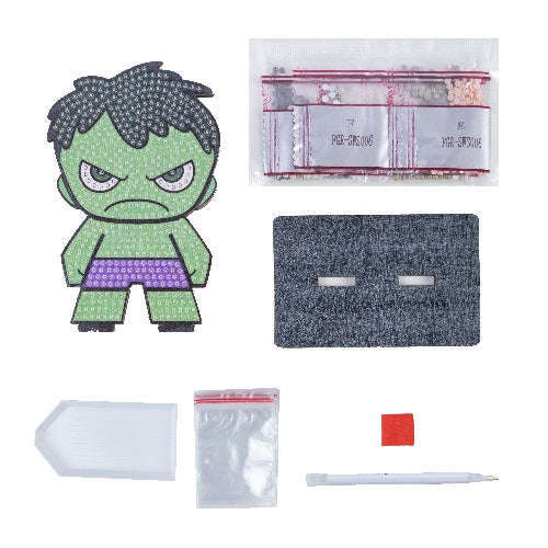 Toys N Tuck:Crystal Art Buddies Marvel Series 1 - Hulk,Marvel