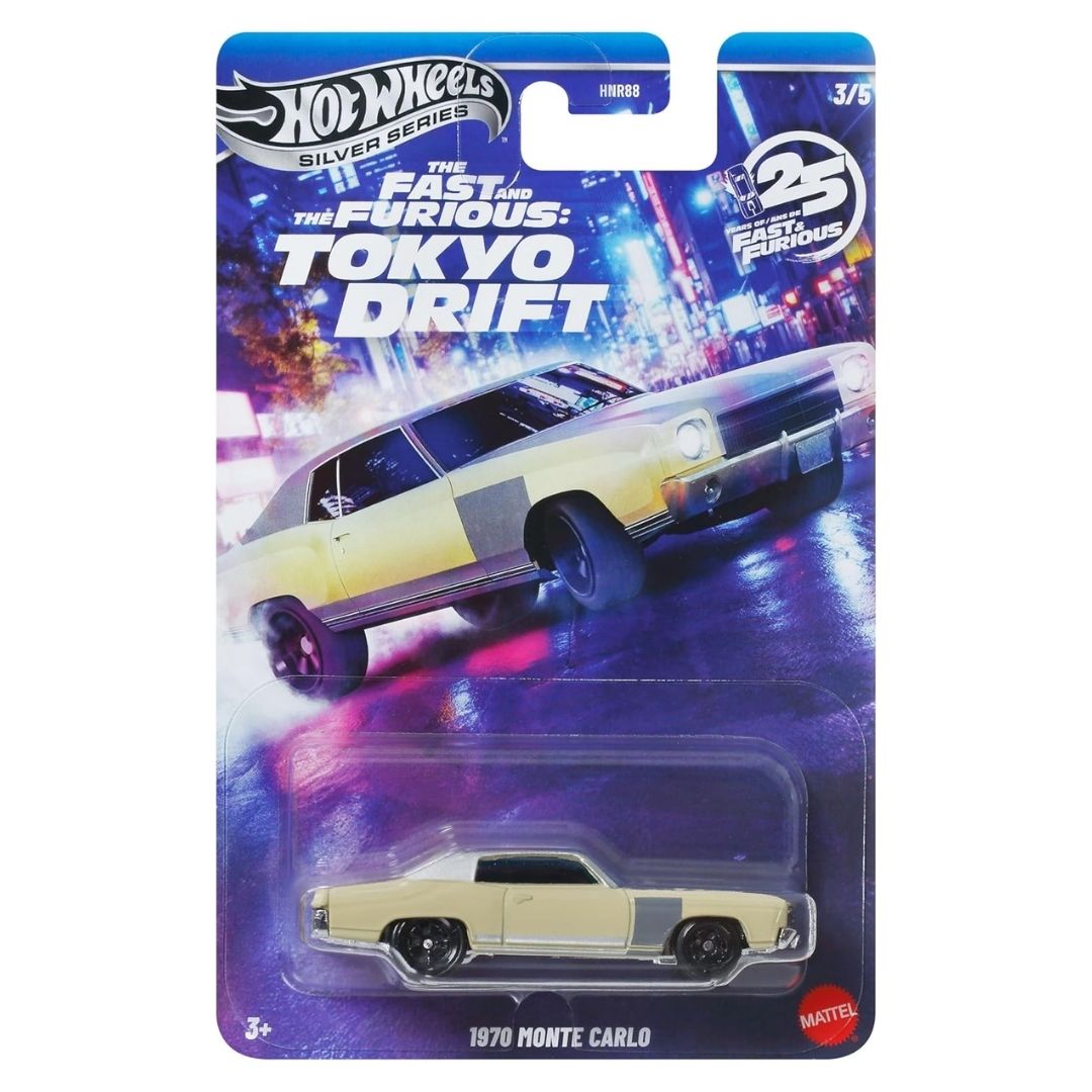 Hot Wheels Silver Series Fast & Furious 1970 Monte Carlo