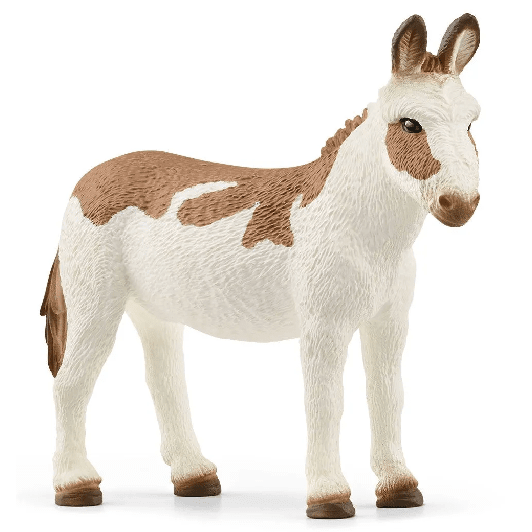 Toys N Tuck:Schleich 13961 Farm World American Spotted Donkey,Schleich