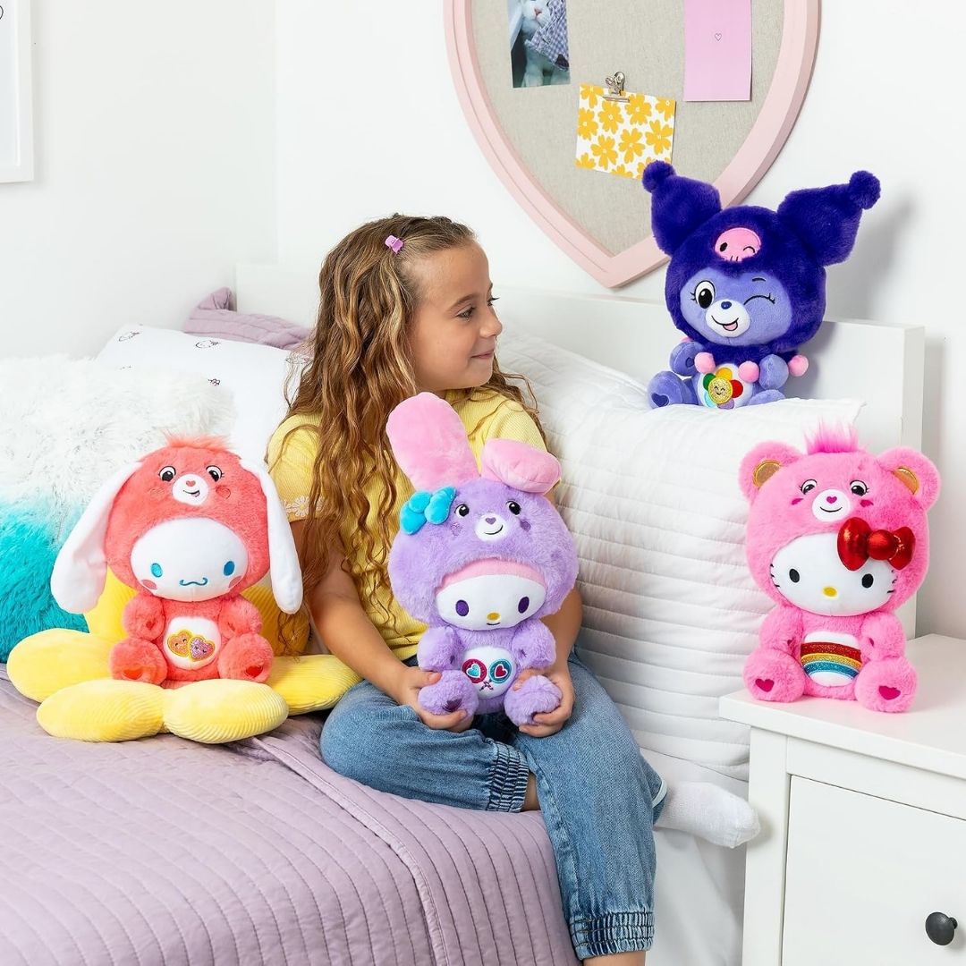 Care Bears Hello Kitty and Friends 30cm Kuromi Harmony Bear