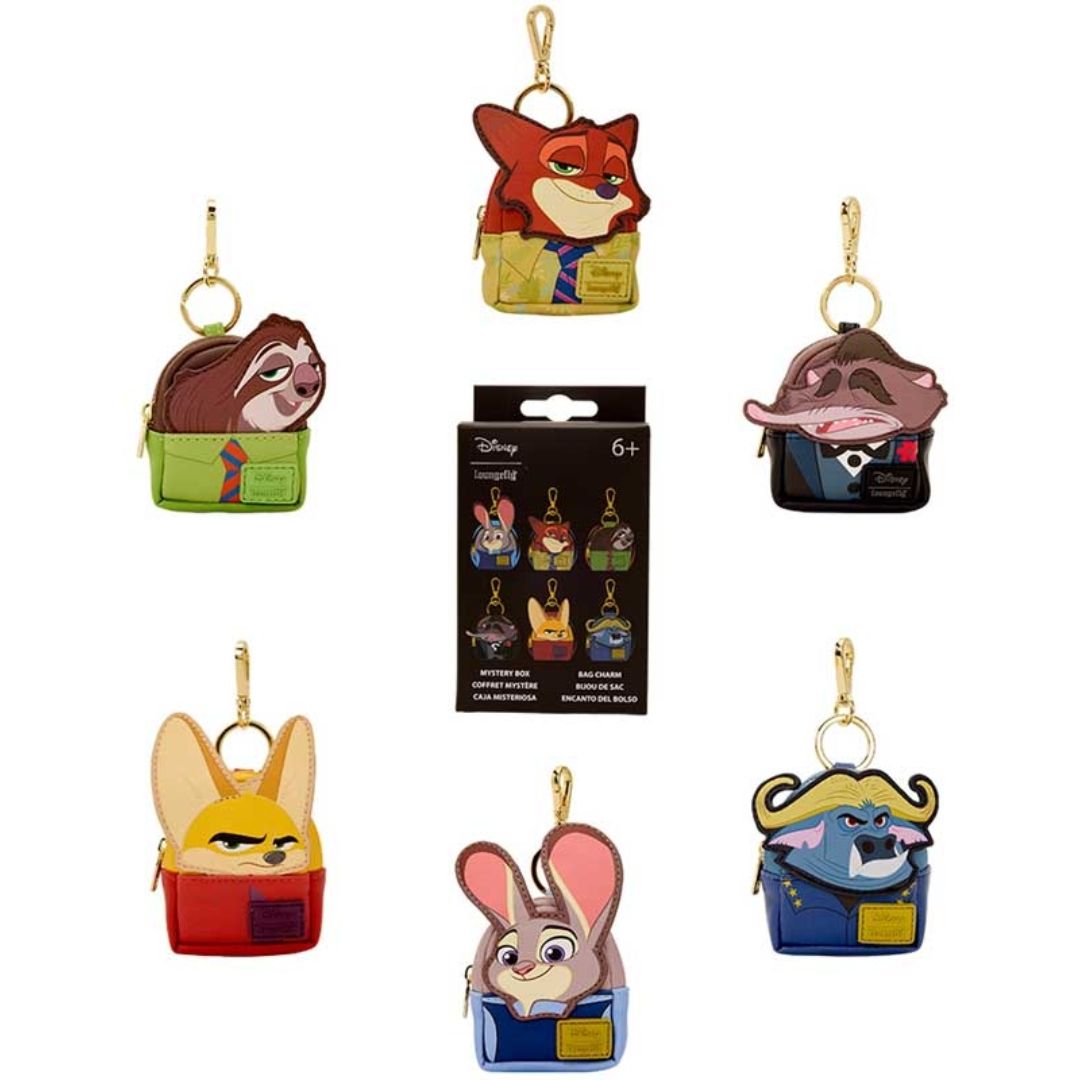 Funko Loungefly Zootopia Mini Mystery Bag Charm