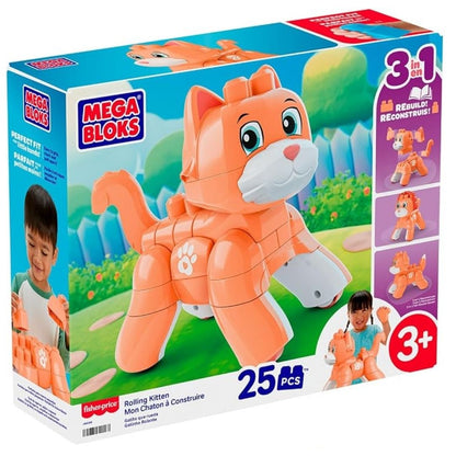 Mega Bloks Rolling Kitten