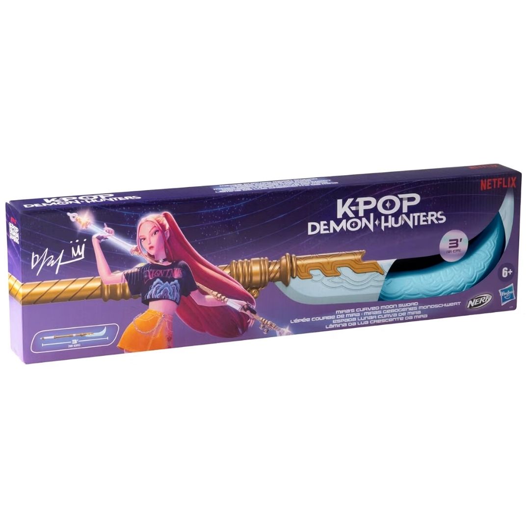 Nerf Kpop Demon Hunters Mira's Curved Moon Sword