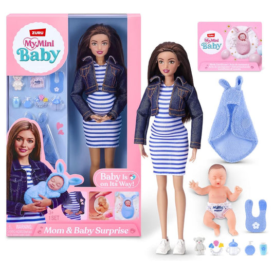 Zuru Mom & Baby Surprise (Brunette Mom)