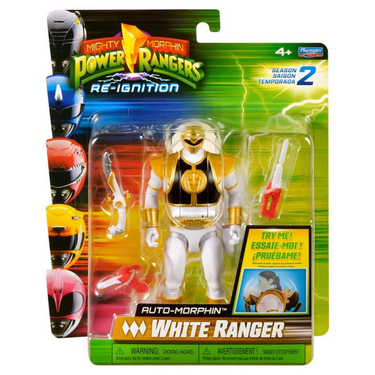 Mighty Morphin Power Rangers Re-Ignition Season 2 Auto-Morphin White Ranger