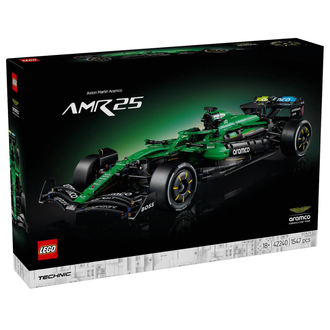 Lego 42240 Technic Aston Martin AMR25 F1 Car