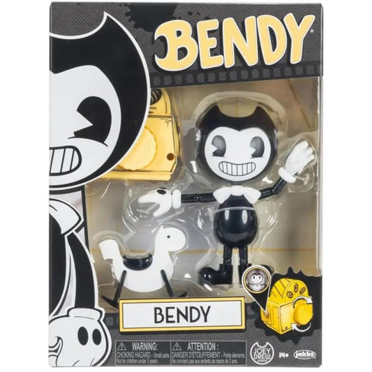 Bendy and the Ink Machine - 5" Bendy with Rocking Horse and Projector Wave