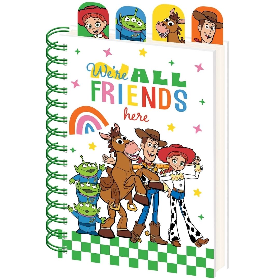 Disney Pixar Toy Story We're All Friends Here Notebook