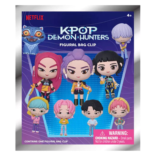 K-Pop Demon Hunters 3D Foam Bag Clip Series 1