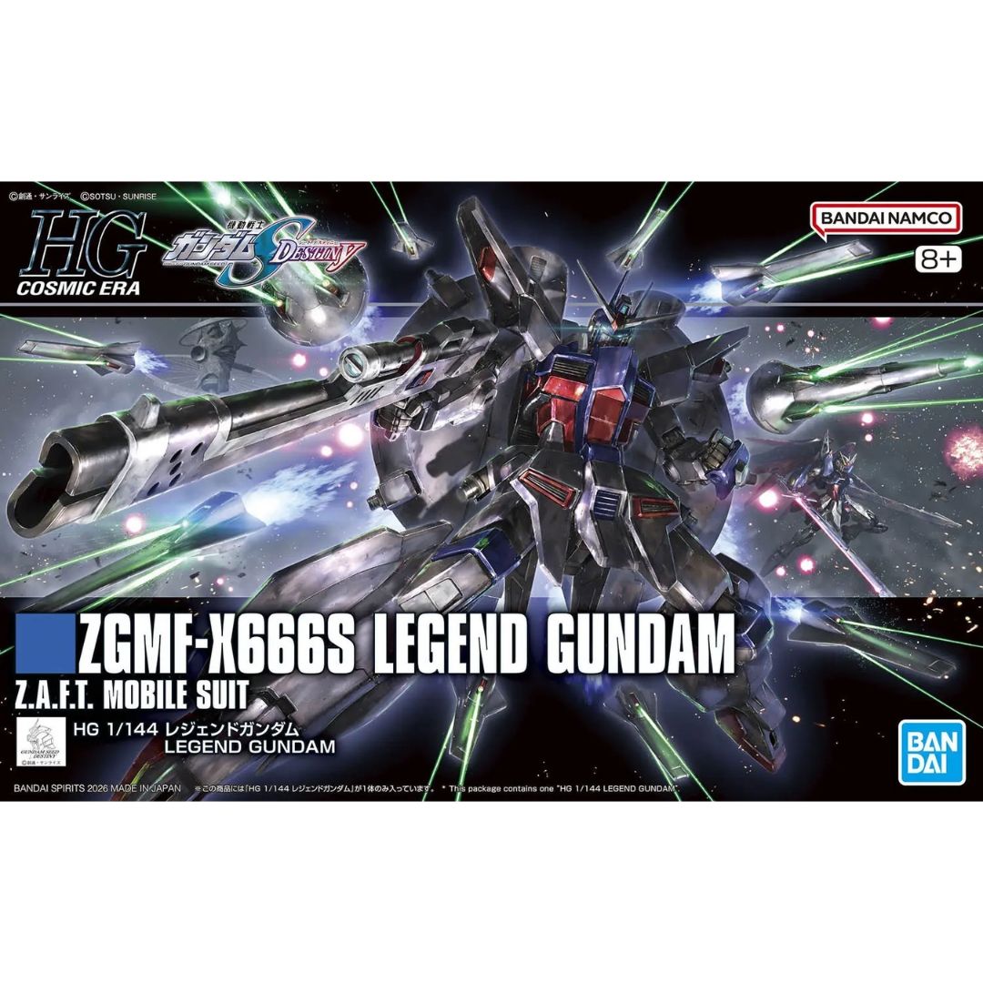 Gunpla HG 1/144 Gundam ZGMF-X666S Legend