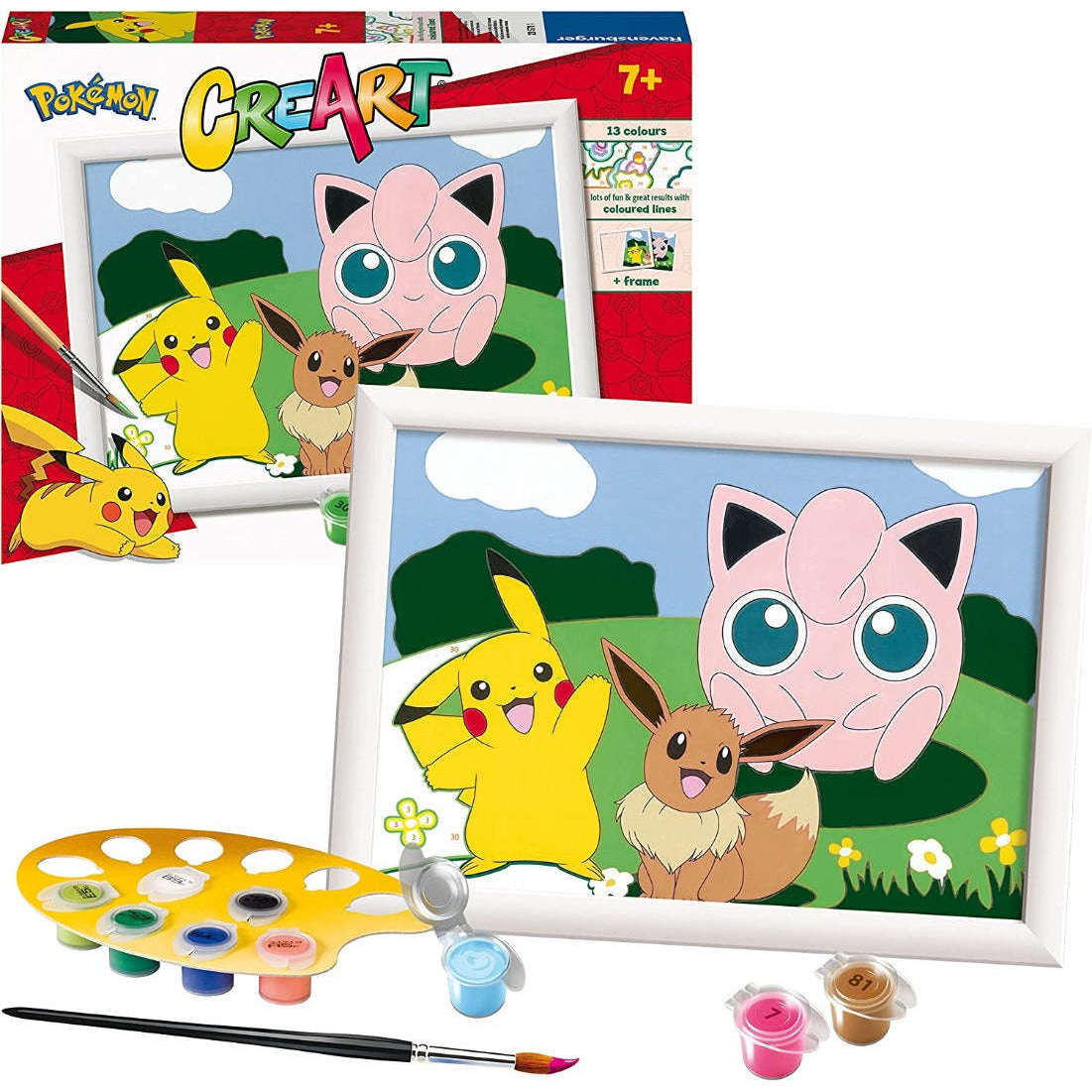 Toys N Tuck:CreArt - Paint By Numbers - Pokemon Classics,Pokemon