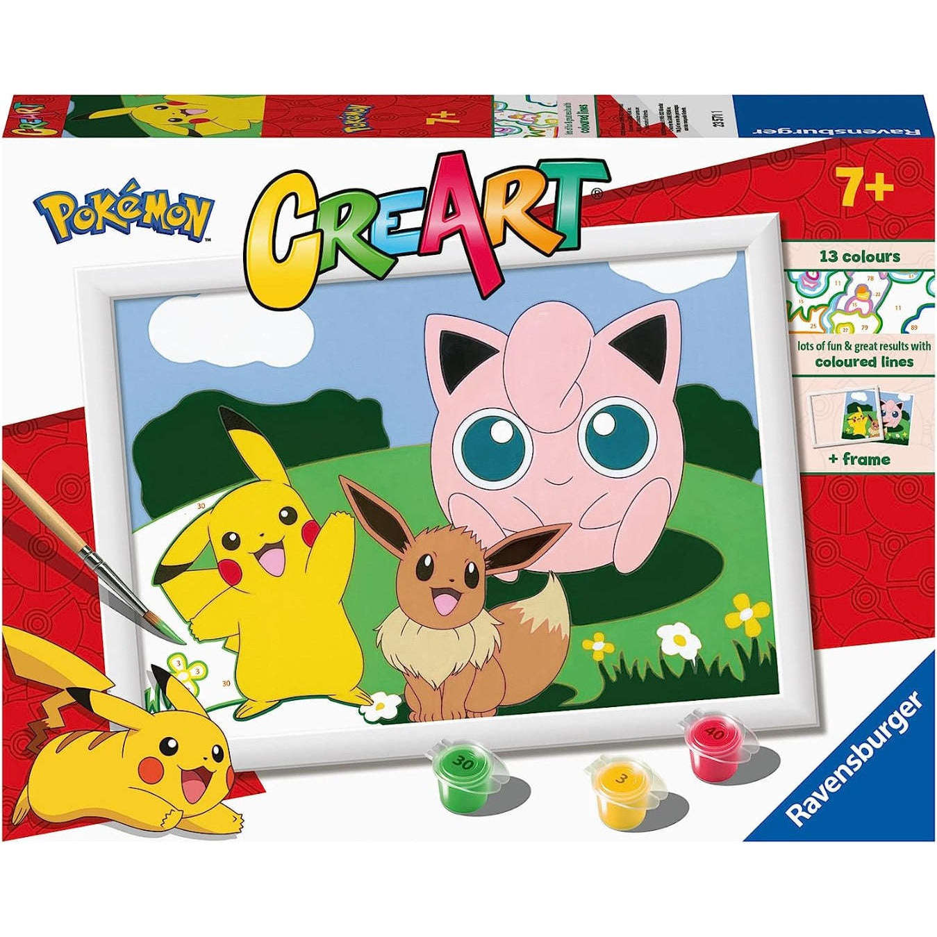 Toys N Tuck:CreArt - Paint By Numbers - Pokemon Classics,Pokemon