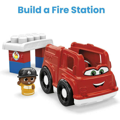 Toys N Tuck:Mega Bloks Freddy Fire Truck,Mega Bloks