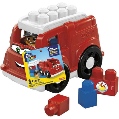 Toys N Tuck:Mega Bloks Freddy Fire Truck,Mega Bloks