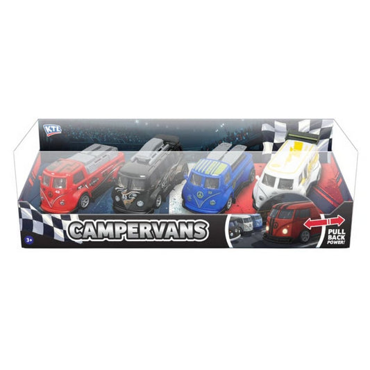 Racing Camper Vans 4 Pack