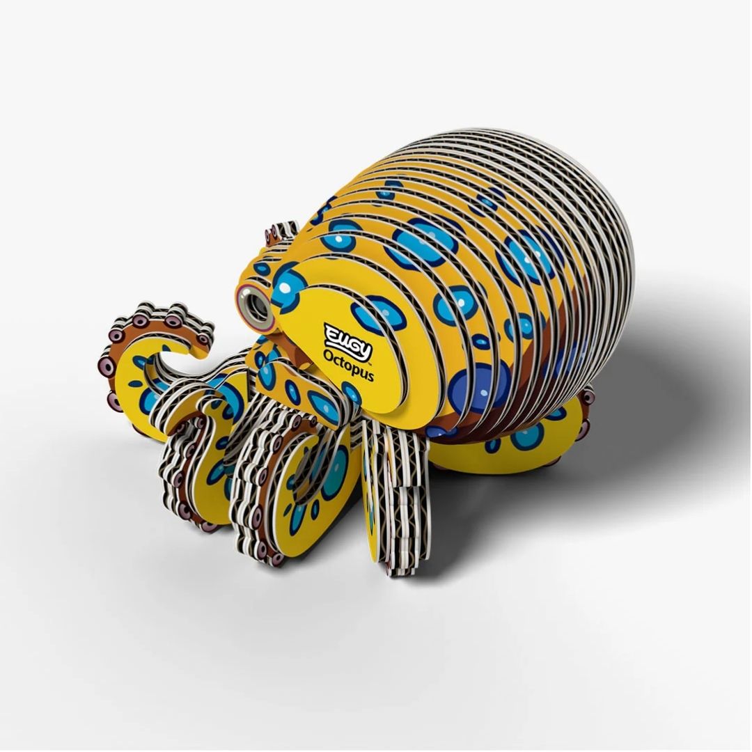 Eugy 3D Model 147 Octopus