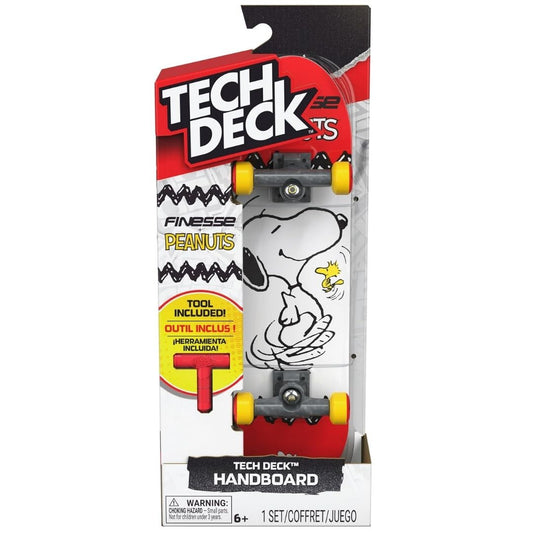 Tech Deck Finesse + Peanuts Handboard