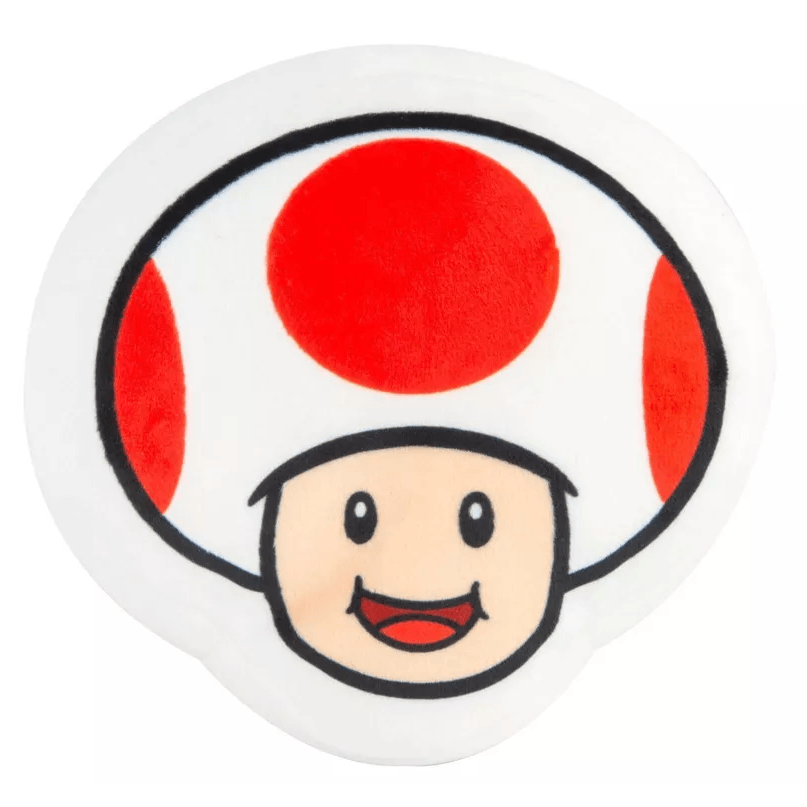 Toys N Tuck:Super Mario 6 Inch Plush - Toad (Red),Super Mario