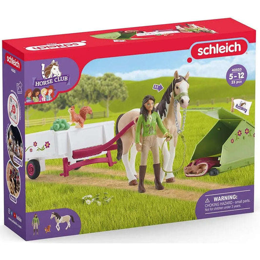 Toys N Tuck:Schleich 42533 Horse Club Sarah's Camping Adventure,Schleich