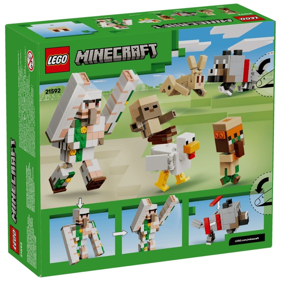 Lego 21592 Minecraft Chicken Jockey Desert Attack