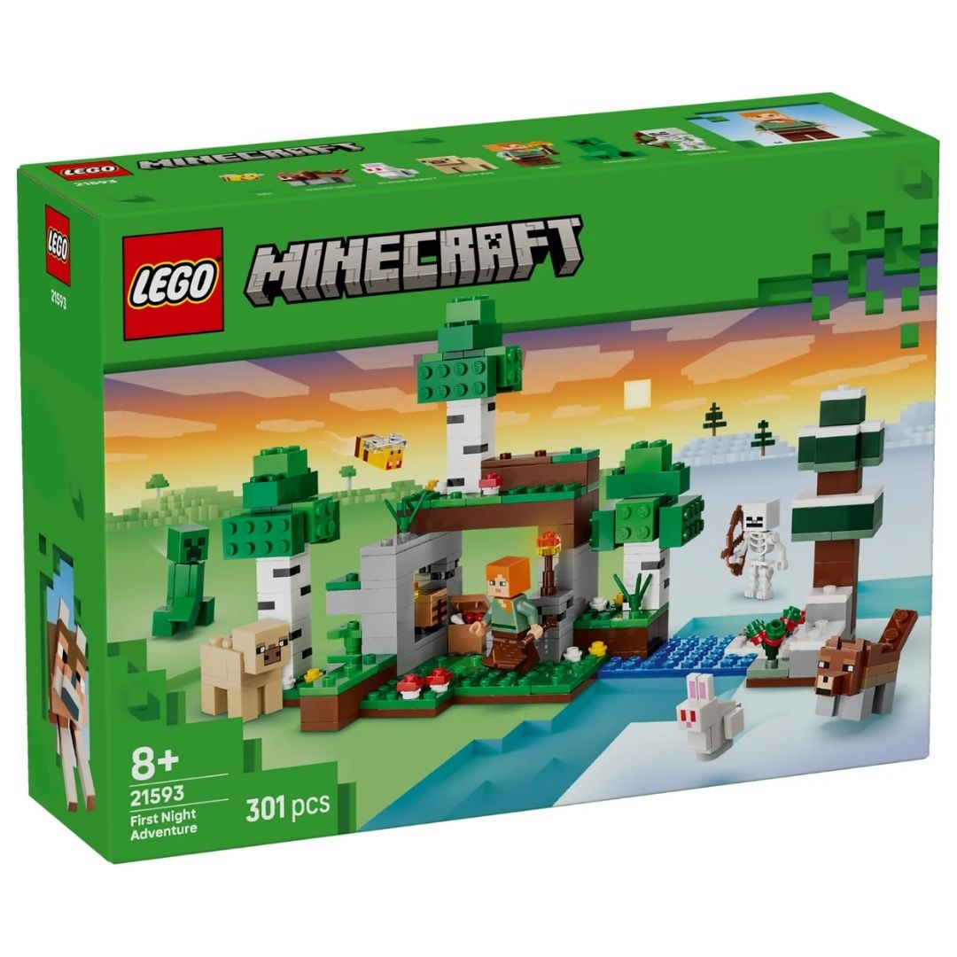 Lego 21593 Minecraft First Night Adventure
